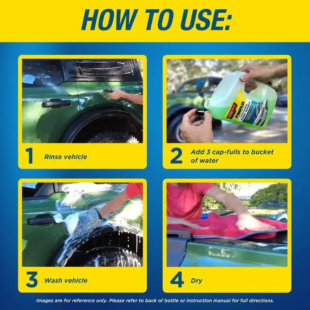 Alt view image 4 of 7 - Rain-x Foaming Car Wash Concentrate 100oz - 62091