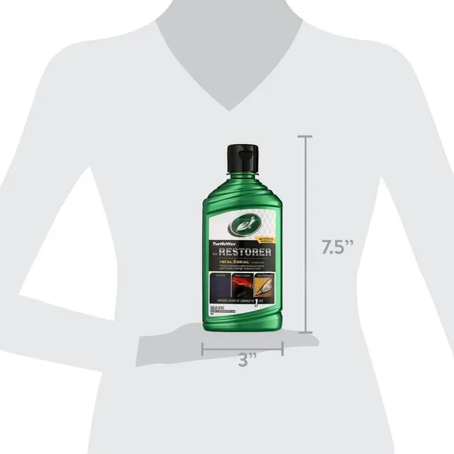 Alt view image 5 of 5 - Turtle Wax the Restorer All-In-One with Heal + Seal Technology, 10 oz