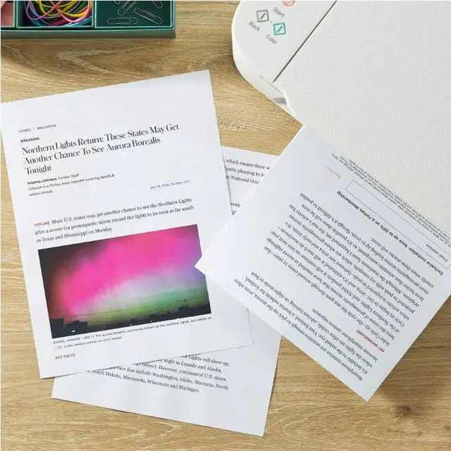 Alt view image 4 of 5 - Pen+Gear Multipurpose Bright Paper, 8.5" x 11", 96 Bright, White, 20 lb., 1 Ream (500 Sheets)