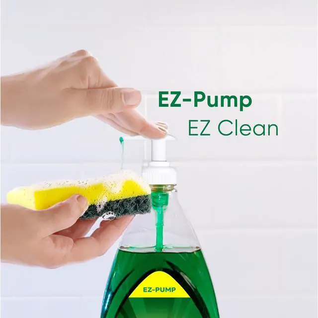 Alt view image 2 of 6 - Palmolive Ultra Strength Liquid Dish Soap, Grease Cutting, 28 fl oz EZ-Pump, EZ-Clean Bottle