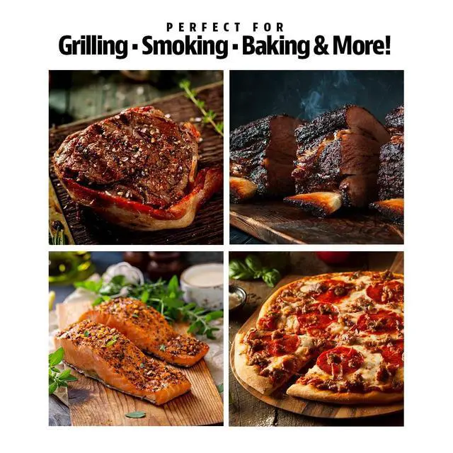 Alt view image 3 of 7 - Pit Boss 100% All-Natural Hardwood Hickory Blend BBQ Grilling Pellets, 20 Pound Bag