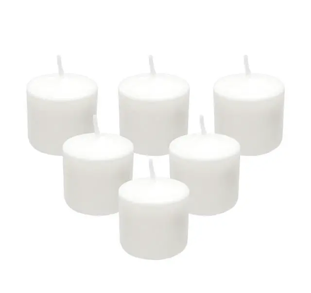 Alt view image 2 of 6 - Mainstays Unscented Votive Candles, White, 16 Count