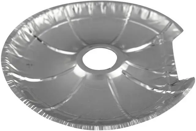 Alt view image 5 of 6 - Mainstays R101F12 Disposable Foil Drip Pan Liners for Electric Stoves - 12 Pack