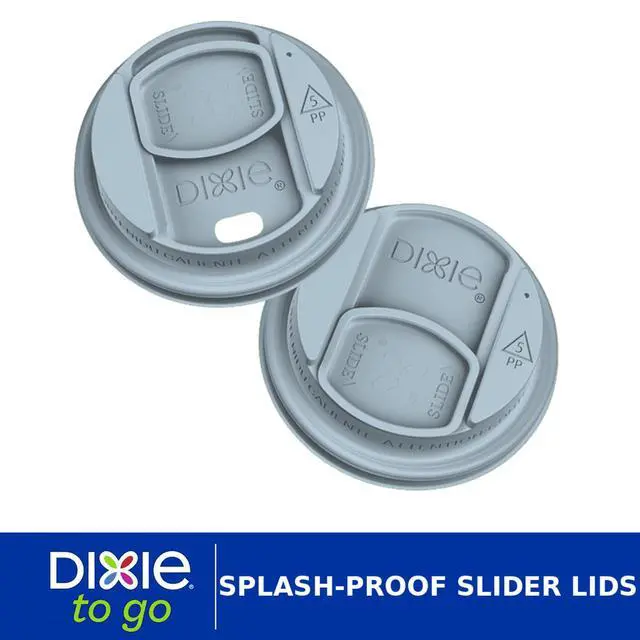 Alt view image 4 of 7 - Dixie To Go 16 oz Disposable Paper Cups with Slider Lid, Cozy Plaid, 18 Count