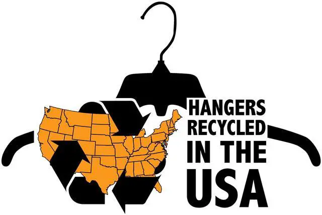 Alt view image 3 of 7 - Hanger Central 25 Pack 17 Inch Plastic Clothing Hangers with Metal Swivel Hooks, Black