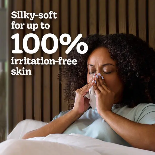 Alt view image 7 of 7 - Kleenex Ultra Soft 3-Ply Flat Box Facial Tissues, 4 Pack (480 Total Tissues)