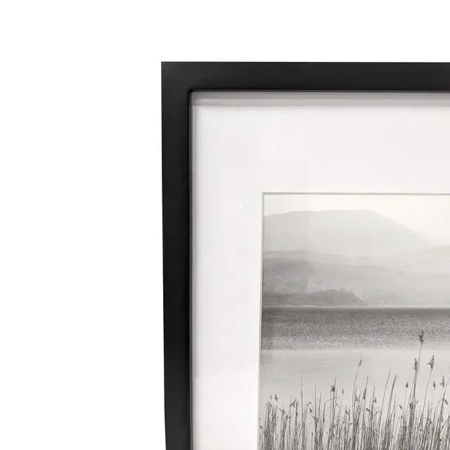 Alt view image 5 of 6 - Mainstays 11 x 14 Black Gallery Picture Frame, Matted to 8 x 10