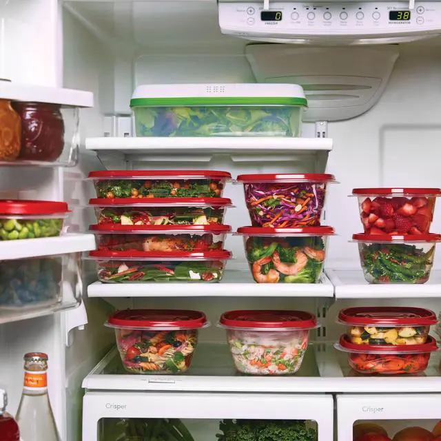 Alt view image 3 of 7 - Rubbermaid TakeAlongs Food Storage Containers, 16 Piece Set
