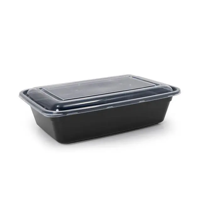Alt view image 7 of 7 - Mainstays 10-Piece Single-Compartment Meal Prep Set, 5 Containers + 5 Lids, BPA-Free, Leak-Resistant