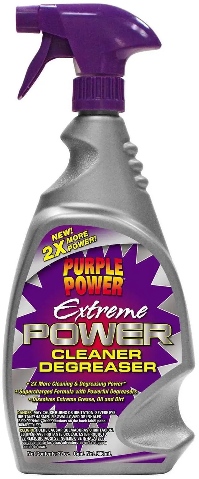 Main image of Purple Power Extreme Power Cleaner/Degreaser for Vehicles, Engines and Garages (32oz)
