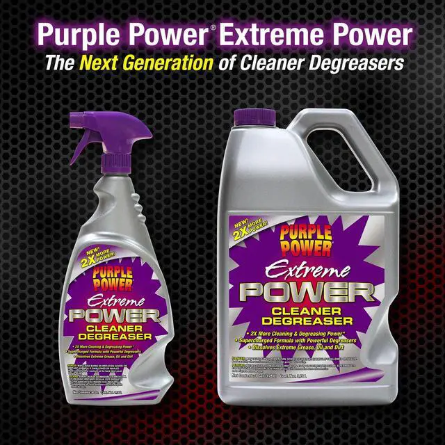 Alt view image 4 of 4 - Purple Power Extreme Power Cleaner/Degreaser for Vehicles, Engines and Garages (32oz)