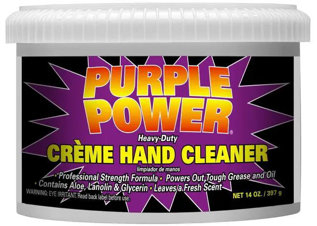 Alt view image 2 of 2 - (2 pack) Purple Power Heavy Duty Creme Hand Cleaner, 14 oz