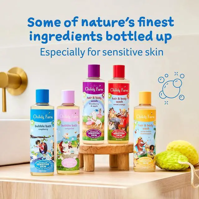 Alt view image 4 of 6 - Childs Farm Bubble Bath, Cherry 8.4 fl oz