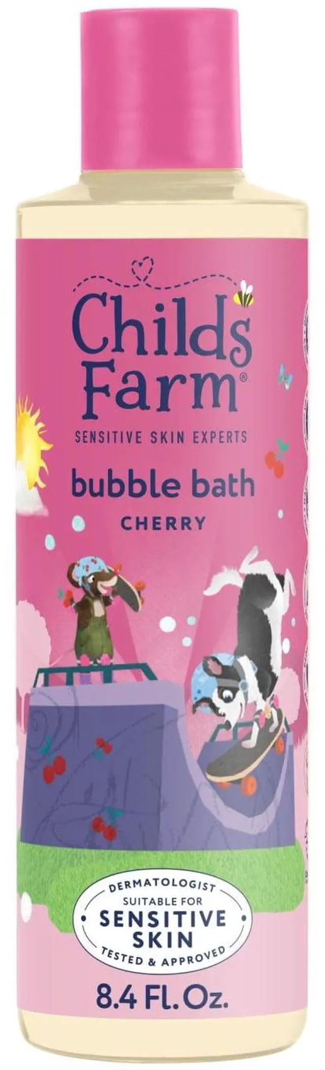 Main image of Childs Farm Bubble Bath, Cherry 8.4 fl oz