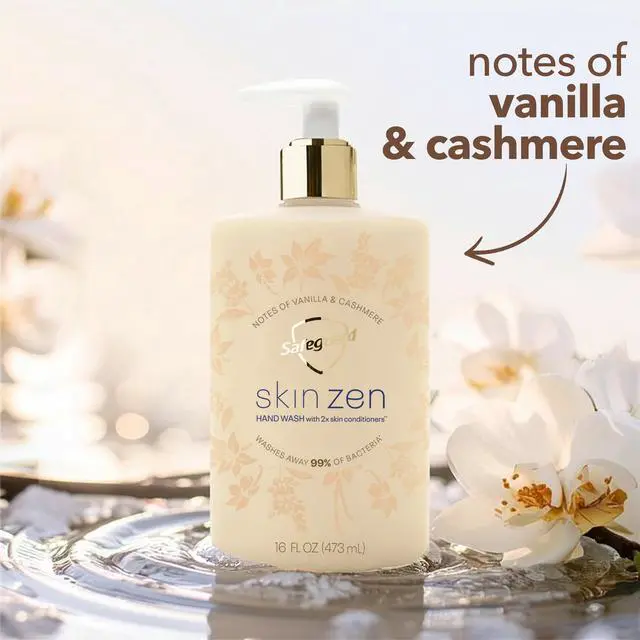 Alt view image 5 of 6 - Safeguard Skin Zen Liquid Hand Soap, Notes of Vanilla & Cashmere, 16 fl oz