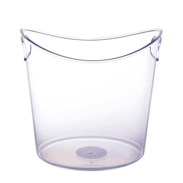 Alt view image 2 of 4 - 9 x 9.4 IN Clear Plastic Ice Bucket, by Way To Celebrate