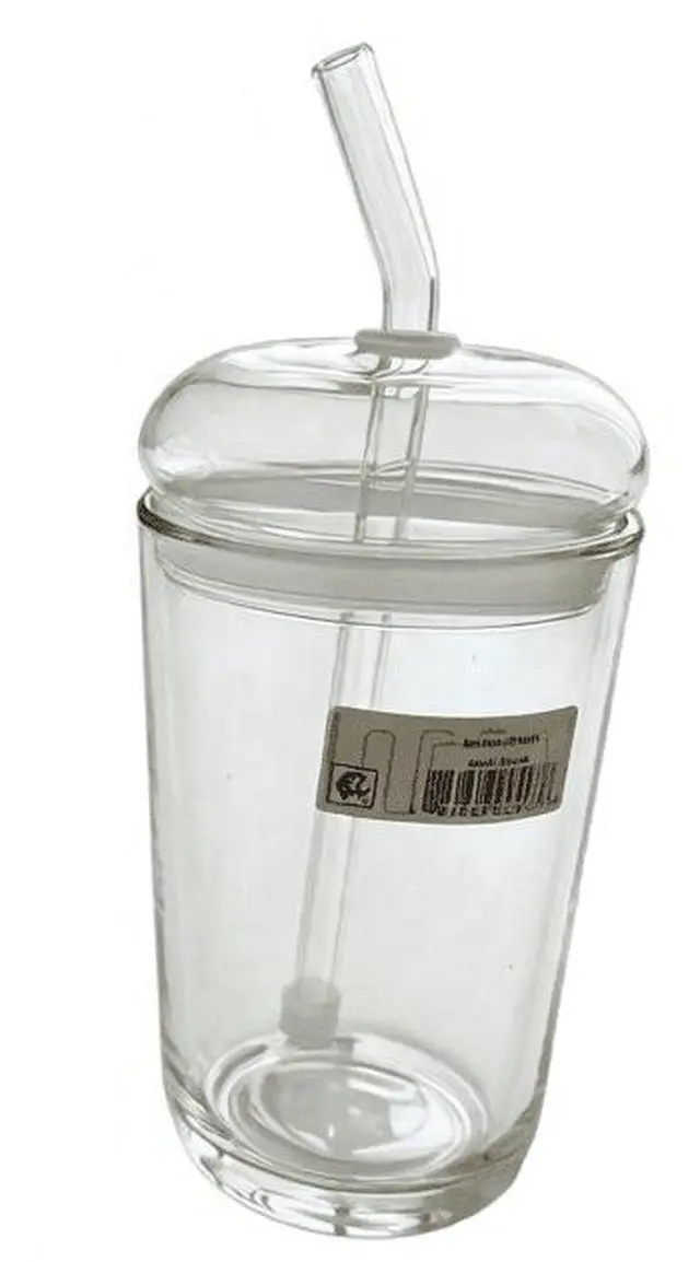 Alt view image 4 of 7 - Better Homes & Gardens 16 oz Clear Glass Tumbler with Dome Lid
