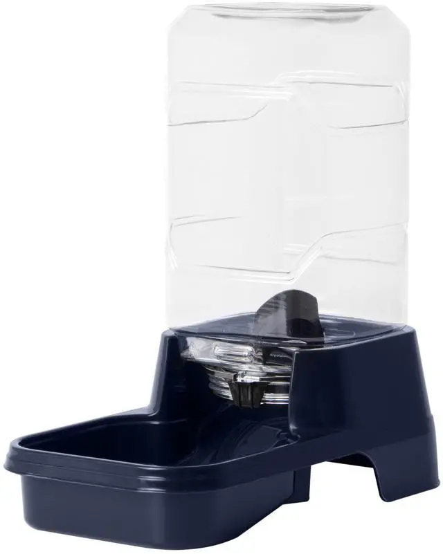 Main image of Vibrant Life 2 lb Gravity Feeder for Extra Small Pets, Navy