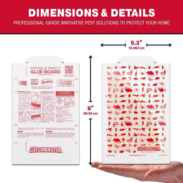 Alt view image 5 of 5 - Catchmaster Value Pack Solid Home Pest Traps 12 Count