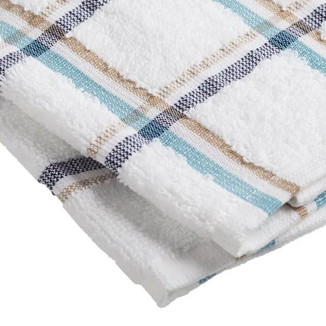 Alt view image 5 of 6 - Mainstays Woven Kitchen Dishcloth Set, 4 Pack, 12 in x 12 in, Multicolor