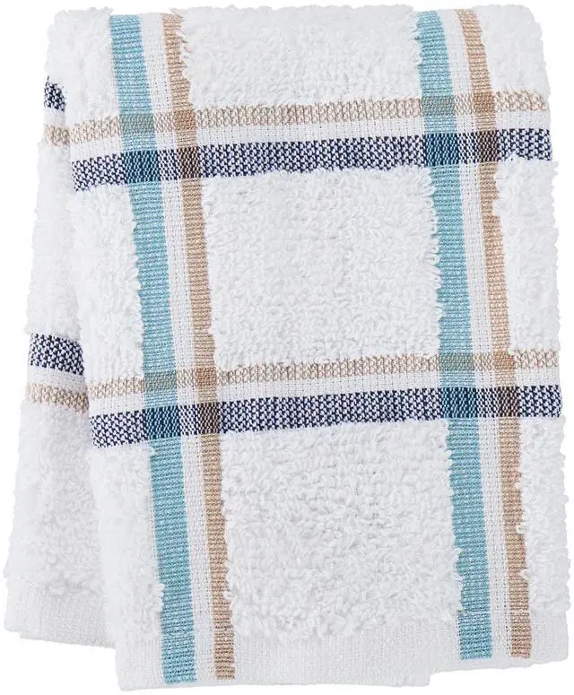 Alt view image 2 of 6 - Mainstays Woven Kitchen Dishcloth Set, 4 Pack, 12 in x 12 in, Multicolor
