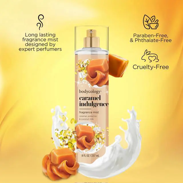 Alt view image 7 of 7 - Bodycology Fragrance Body Mist, Caramel Indulgence, 8 fl.oz.