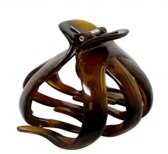 Alt view image 2 of 4 - Scunci Large Octo-Jaw Claw Clip, Tortoiseshell, 1 Count
