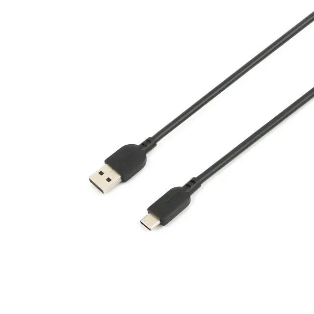 Alt view image 2 of 5 - onn 3ft USB-C to USB-A Charging Cable, USB-IF Certified, Black, Compatible with iPhone 17/16/15 Series, Samsung Galaxy, Note, Pixel Devices, iPad Pro