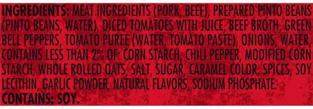 Alt view image 2 of 6 - (2 pack) Wolf Brand Homestyle Chili With Beans, 22g Protein Per Serving, 15 oz. Can