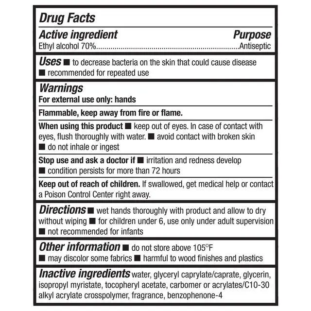 Alt view image 4 of 7 - Equate Advanced Hand Sanitizer with Vitamin E, 32 fl oz