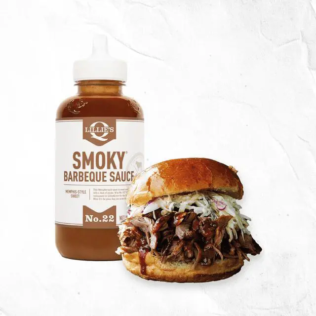 Alt view image 7 of 7 - Lillies Q Memphis Style BBQ Sauce Smoky & Sweet Barbecue Sauce for Ribs, Pulled Pork & Chicken, 15.3 oz Squeeze Bottle
