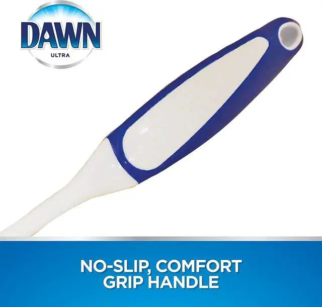 Alt view image 4 of 5 - Dawn Ultra 11" Puff Glassware and Dish Cleaning Brush Wand with Sponge Head