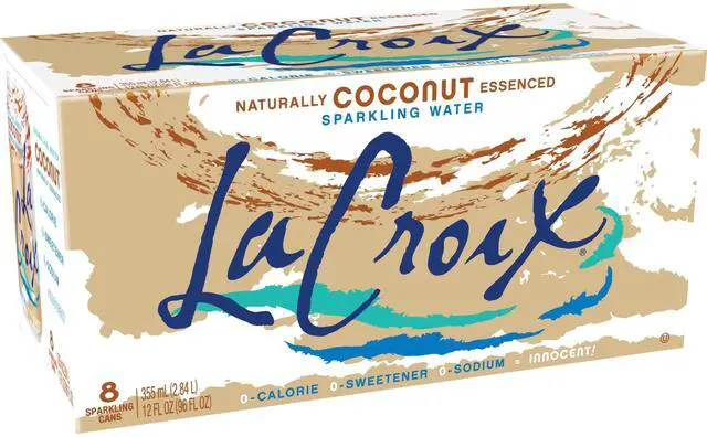 Main image of LaCroix Coconut Sparkling Water, 12 Fl. Oz., 8 Count