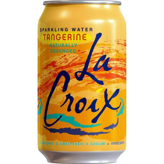 Alt view image 2 of 5 - LaCroix Tangerine Sparkling Water, 12 Fl. Oz., 8 Count