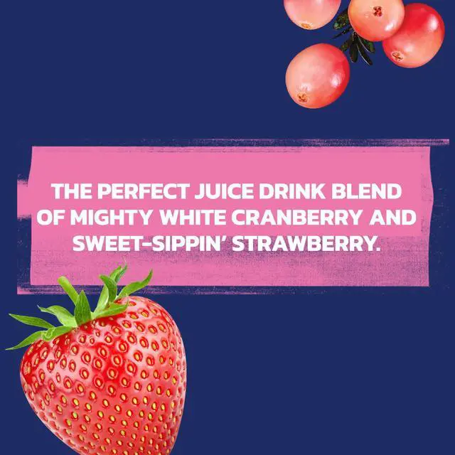 Alt view image 4 of 5 - Ocean Spray® White Cran-Strawberry Juice Drink, 3L Bottle