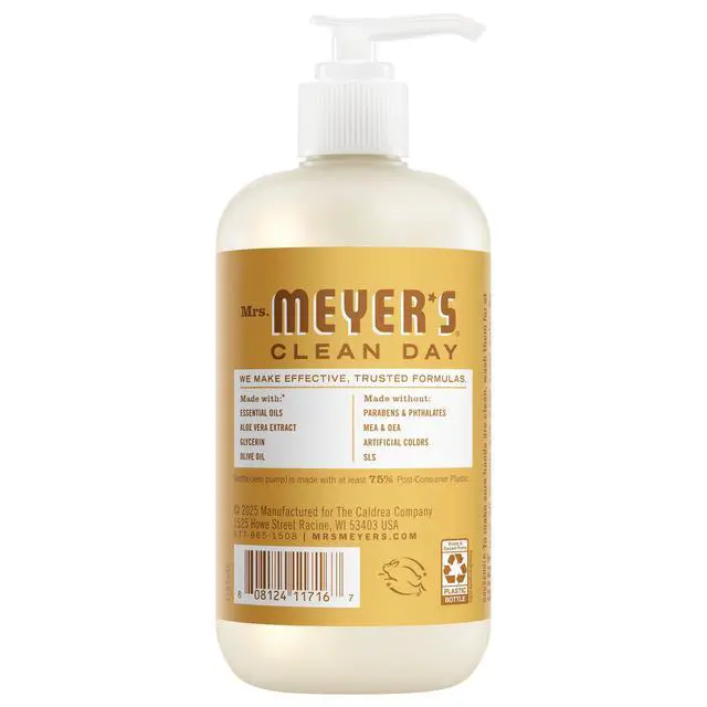 Alt view image 5 of 7 - MRS. MEYER'S CLEAN DAY Hand Soap, Honeycomb Scent, 12.5 Fl Oz Bottle