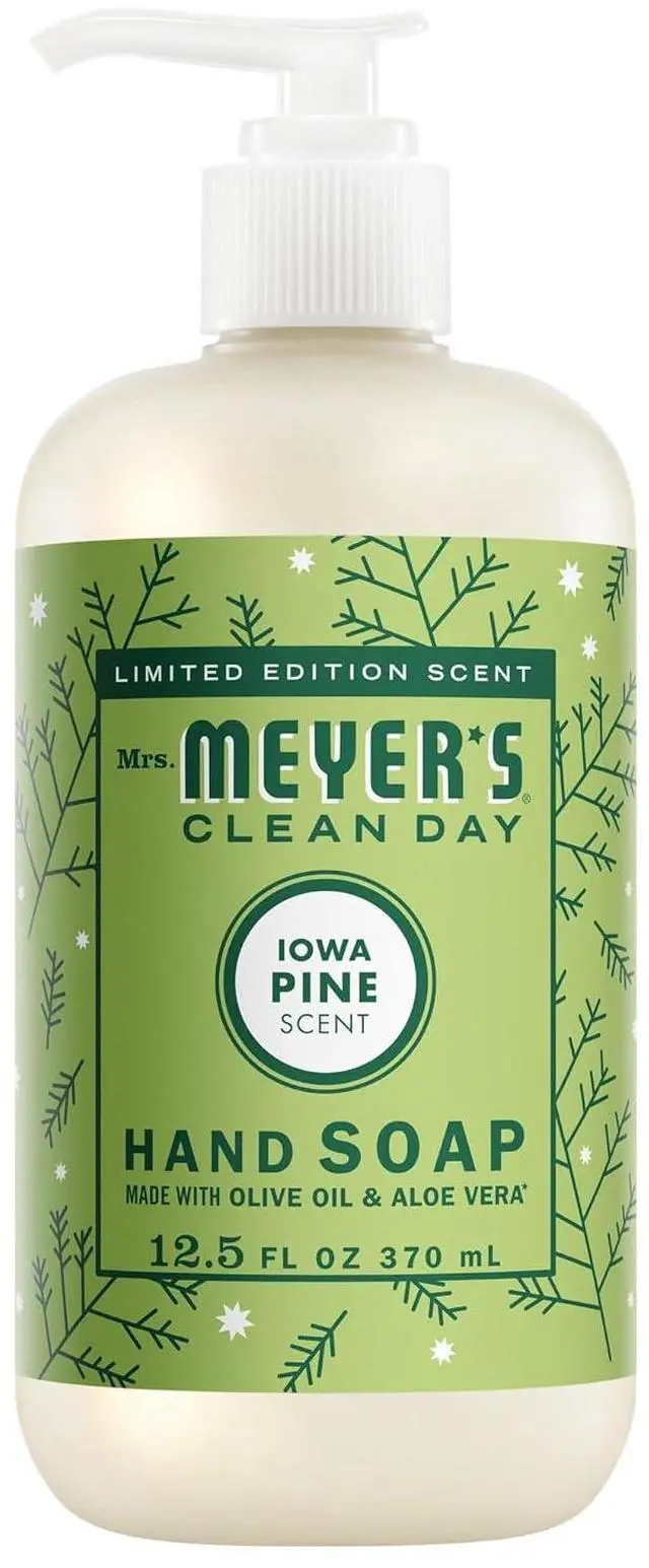 Main image of MRS. MEYER'S CLEAN DAY Hand Soap, Iowa Pine Scent, 12.5 Fl Oz Bottle