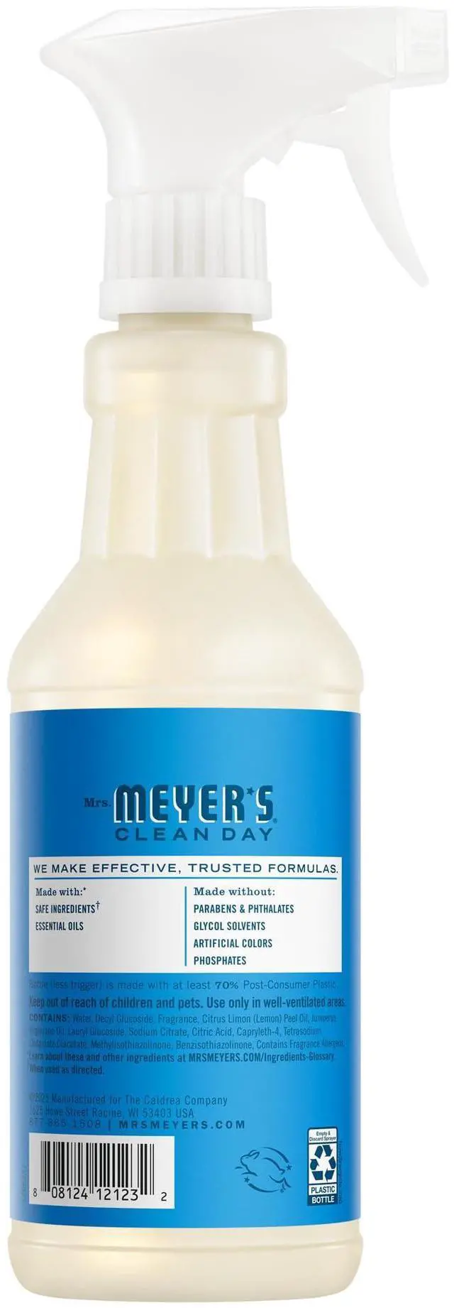 Alt view image 5 of 7 - MRS. MEYER'S CLEAN DAY Multi-Surface Cleaner, Blueberry, 16 fl oz