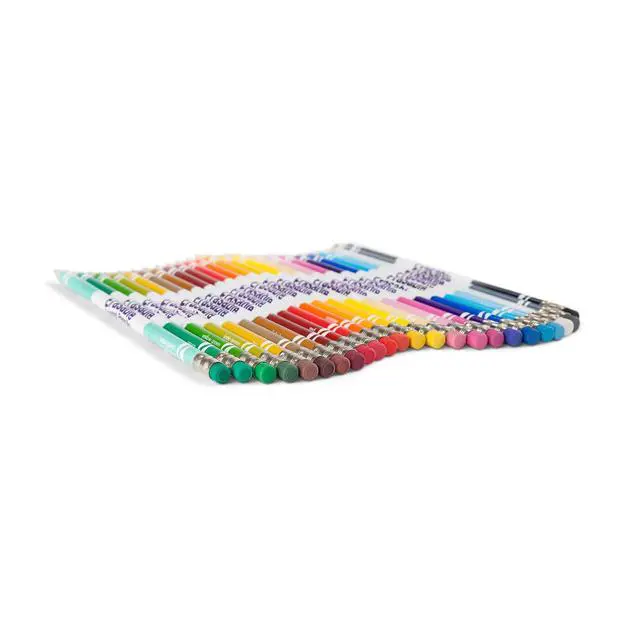 Alt view image 2 of 6 - Crayola Erasable Colored Pencils for Kids, 24ct Drawing Coloring Pencils
