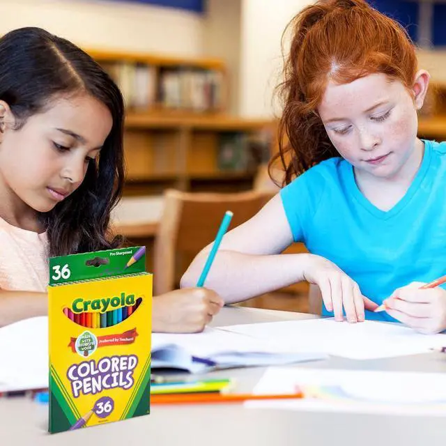 Alt view image 5 of 6 - Crayola Colored Pencils (36ct), Teacher School Supplies for Kids & Adults, Preschool Classroom Must Haves, Coloring Gift, Ages 3+