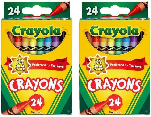 Main image of Crayola Crayons 24 ct (Pack of 2)