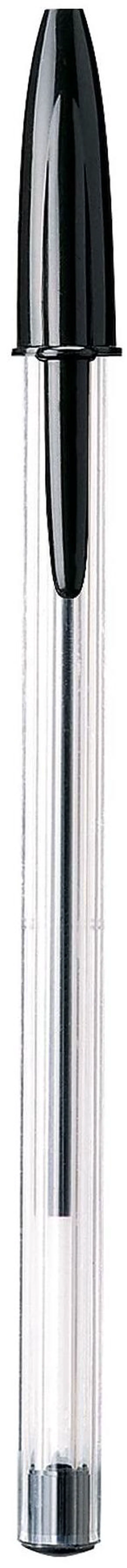 Alt view image 2 of 6 - BIC Cristal Xtra Smooth Ballpoint Pen, Medium Point, 1.0mm, Black, 10-Count