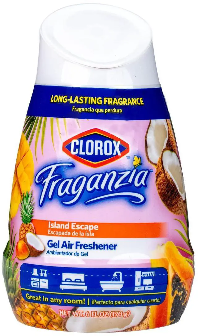 Main image of Clorox Fraganzia Gel Air Freshener Cone, Hawaiian Escape, 6 Oz