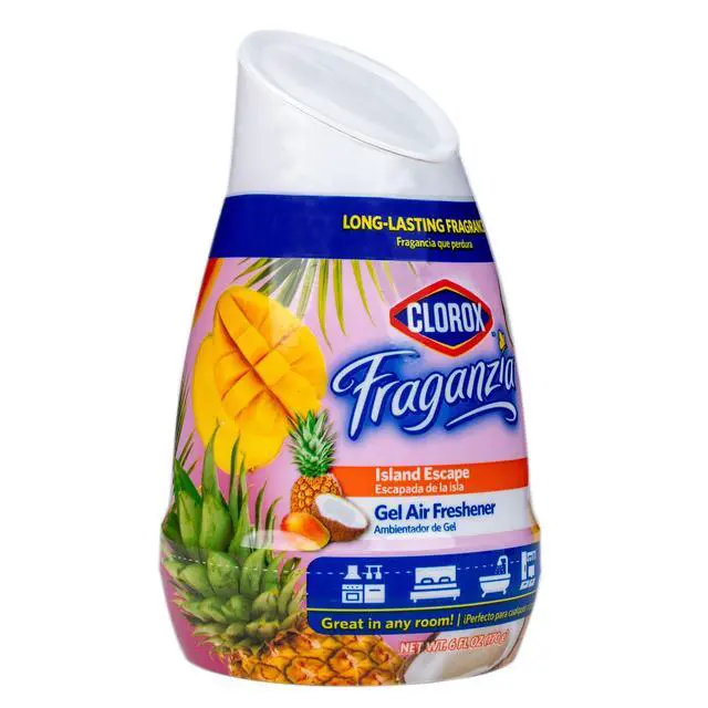Alt view image 2 of 7 - Clorox Fraganzia Gel Air Freshener Cone, Hawaiian Escape, 6 Oz