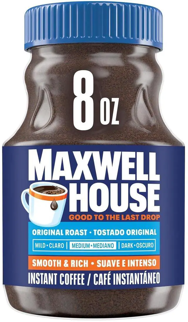Main image of Maxwell House Instant Coffee, Original Roast, 8 oz Jar