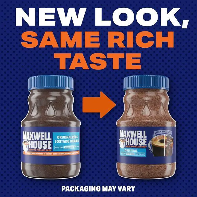Alt view image 2 of 7 - Maxwell House Instant Coffee, Original Roast, 8 oz Jar