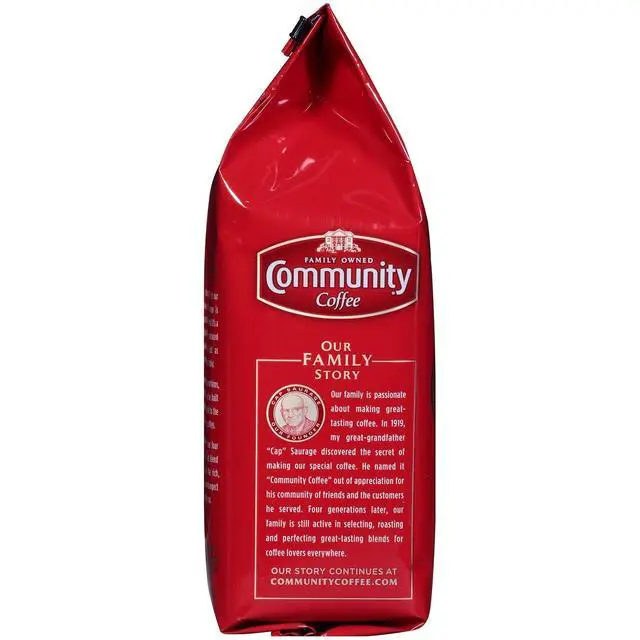 Alt view image 4 of 6 - Community Coffee Premium Ground Coffee, Signature Blend, Dark Roast, 12 Ounce (Pack of 1)