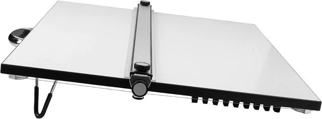 Alt view image 5 of 7 - Pacific Arc Table Top Drawing Board with Parallel Bar, White, 24 inches by 36 inches