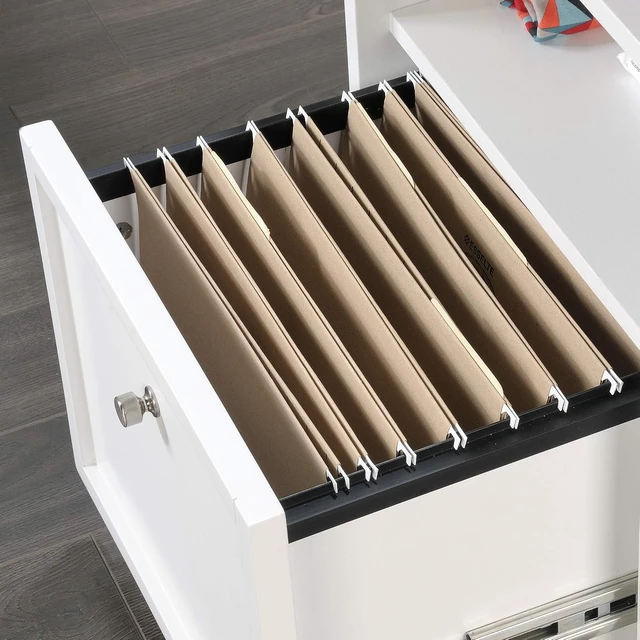 Alt view image 6 of 7 - Craft Pro Series Craft Table/ Pantry cabinets, in White finish