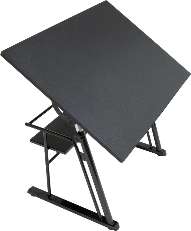 Alt view image 7 of 7 - Studio Designs Zenith Drafting Table with Adjustable Height & Angle MDF Work Surface, Modern Artist Workstation for Drawing, Drafting, Sketching & Design